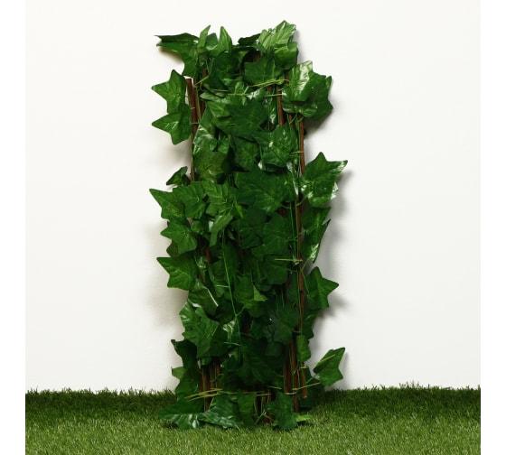 Решетка раздвижная Greengo Лист клёна 120х70см 151143 в интернет гипермаркете «Планета Лета». Фото