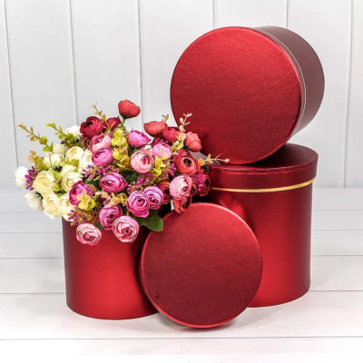 Коробка Золотая полоса №3 красный в интернет гипермаркете «Планета Лета». Фото