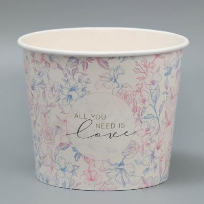 Коробка All you need is love д/цветов 16,5×13,6 см  9244011 в интернет гипермаркете «Планета Лета». Фото