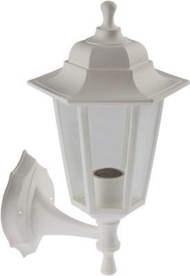 Светильник садово-парковый ЭРА  "Леда1" настенный шестигранный белый НБУ 06-60-001 в интернет гипермаркете «Планета Лета». Фото