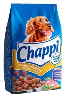 Корм Chappi сытн мяс об/мясн/изоб с овощ и трав 600г Chappi в интернет гипермаркете «Планета Лета». Фото Корм Chappi сытн мяс об/мясн/изоб с овощ и трав 600г в интернет гипермаркете «Планета Лета». Фото