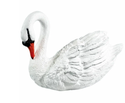 Фигура Лебедь малый новый Н-23 см,L-29см ФлораПласт в интернет гипермаркете «Планета Лета». Фото Фигура Лебедь малый новый Н-23 см,L-29см в интернет гипермаркете «Планета Лета». Фото