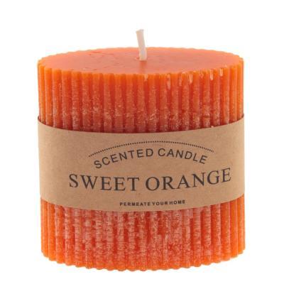 Свеча арома оранж 7,5x4 см 756116 в интернет гипермаркете «Планета Лета». Фото
