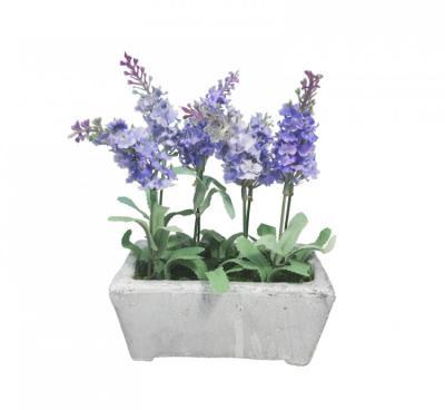 Гиацинт в кашпо (H-23см) HR-26077 в интернет гипермаркете «Планета Лета». Фото