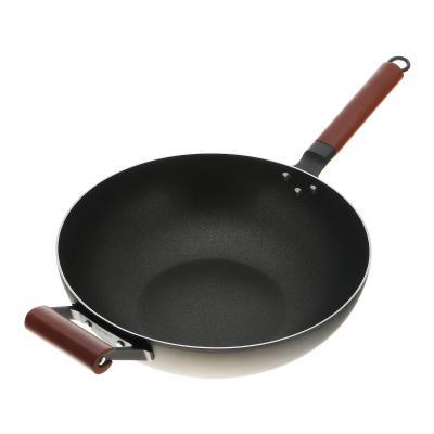 ВОК 32СМ С ДЕРЕВЯННОЙ РУЧКОЙ HOT FIRE в интернет гипермаркете «Планета Лета». Фото