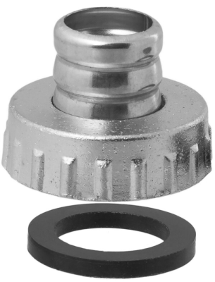 Штуцер для водоразборного крана 3/4" в для шланга 1/2, сталь в интернет гипермаркете «Планета Лета». Фото